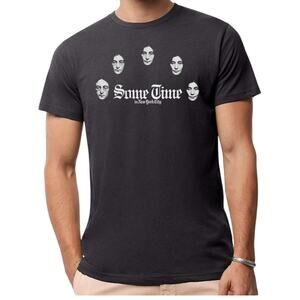 WORNFREE John Lennon Yoko Ono Sometime in NYC T-Shirt Size XL Organic Cotton Tee